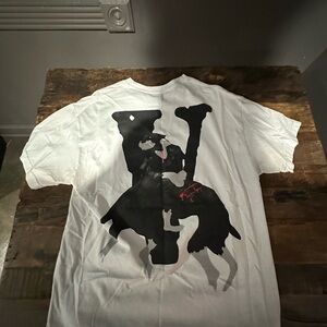 VLONE White and Black Short Sleeve Tee
